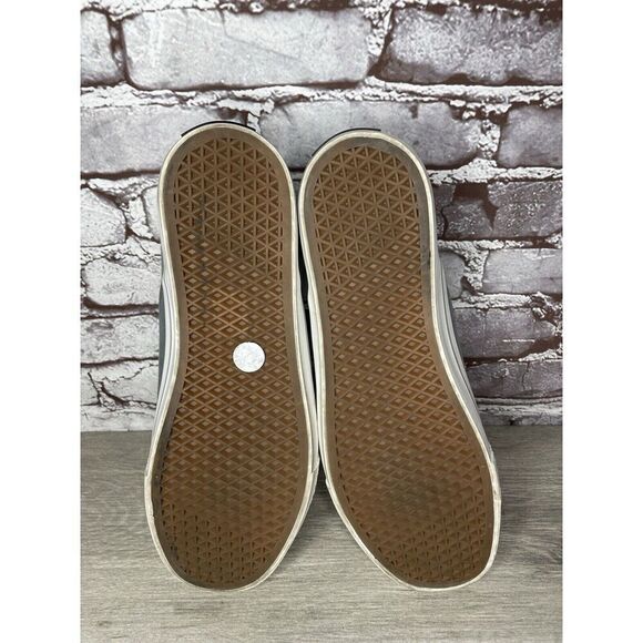 New Republic Grey Canvas Fabric Slip On Cork Sole Shoes Men’s Sz 11.5M US/44.5EU - Picture 12 of 16